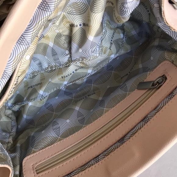 Pixie Mood NWT blush pink and cork vegan bag - Picture 10 of 11